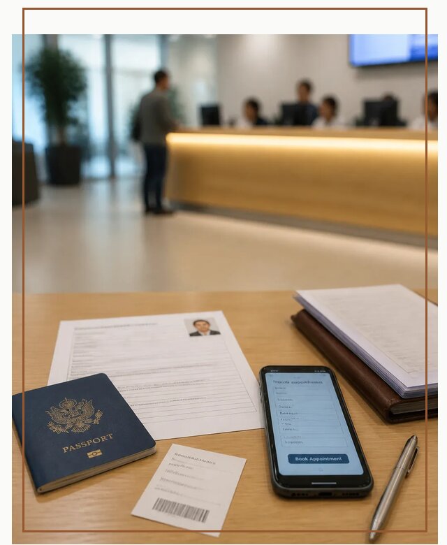 Запись в визовый центр в Назрани для подачи документов