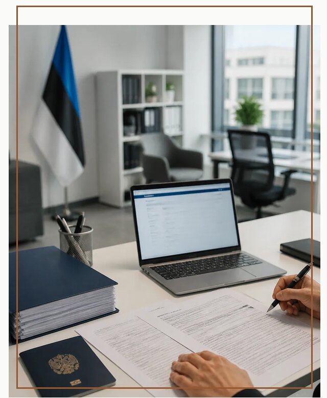 Оформление ВНЖ в Эстонии для переезда и легального проживания в Назрани