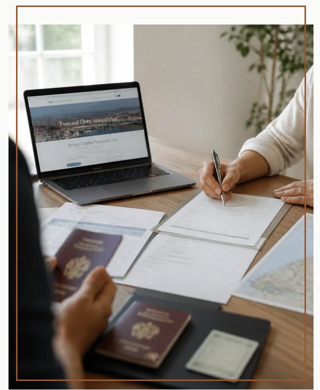 Оформление Digital Nomad и ВНЖ Португалии в Назрани